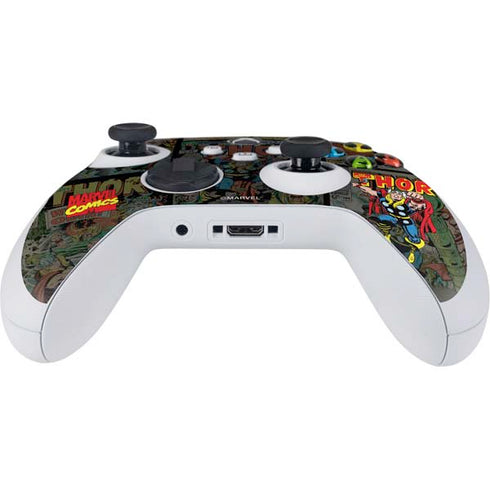 Marvel Classic Comics The Mighty Thor Vintage Xbox Series S Controller Skin